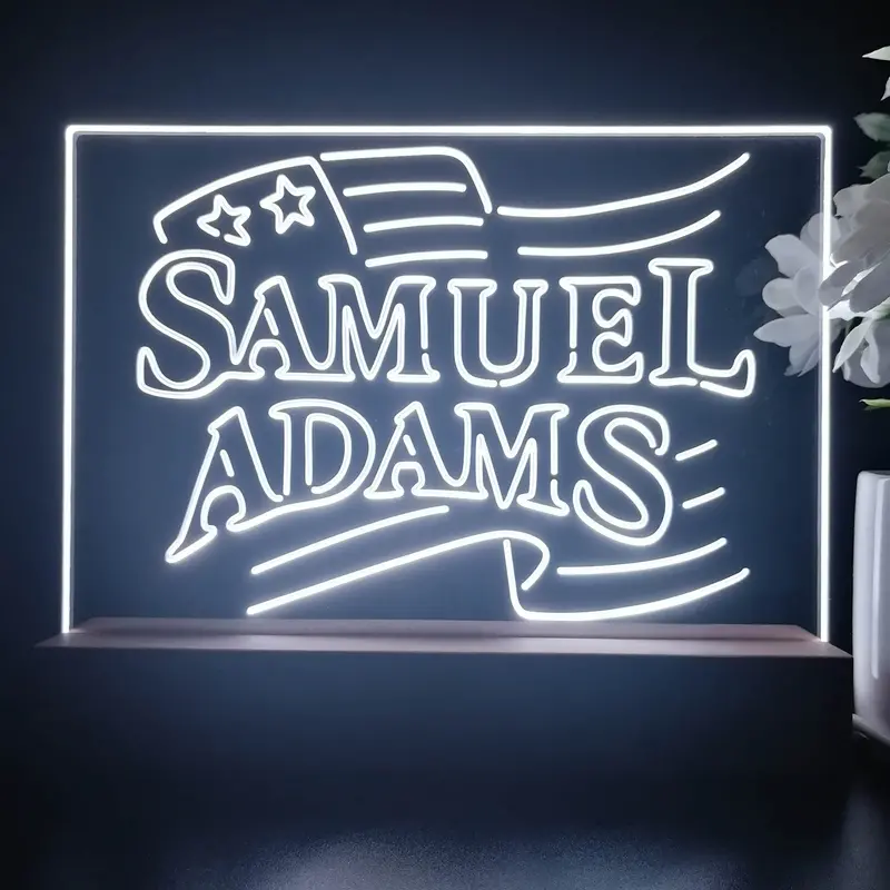 Samuels Adams Beer Neon Sign Pub Bar Lamp 1