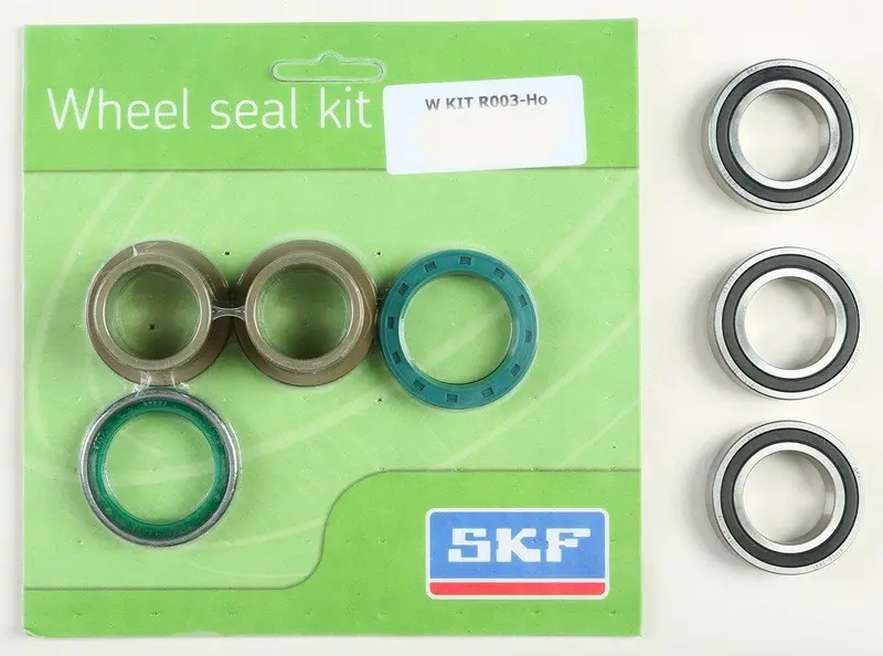 Skf Rear Wheel Seal Bearing Kit W/ Spacer Honda Crf250r Crf450r 2002-2016 1
