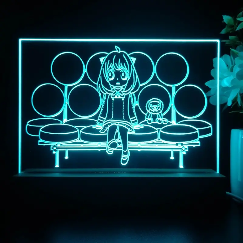 Spy × Family Anya Forger Led Sign Lamp Display 1