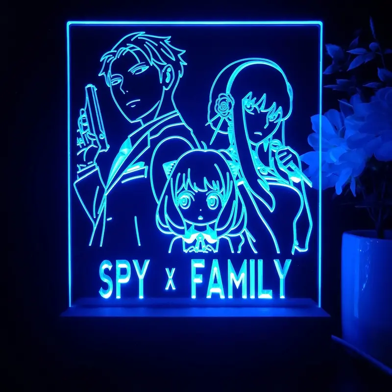 Spy × Family Game Room Led Sign Lamp Display 1