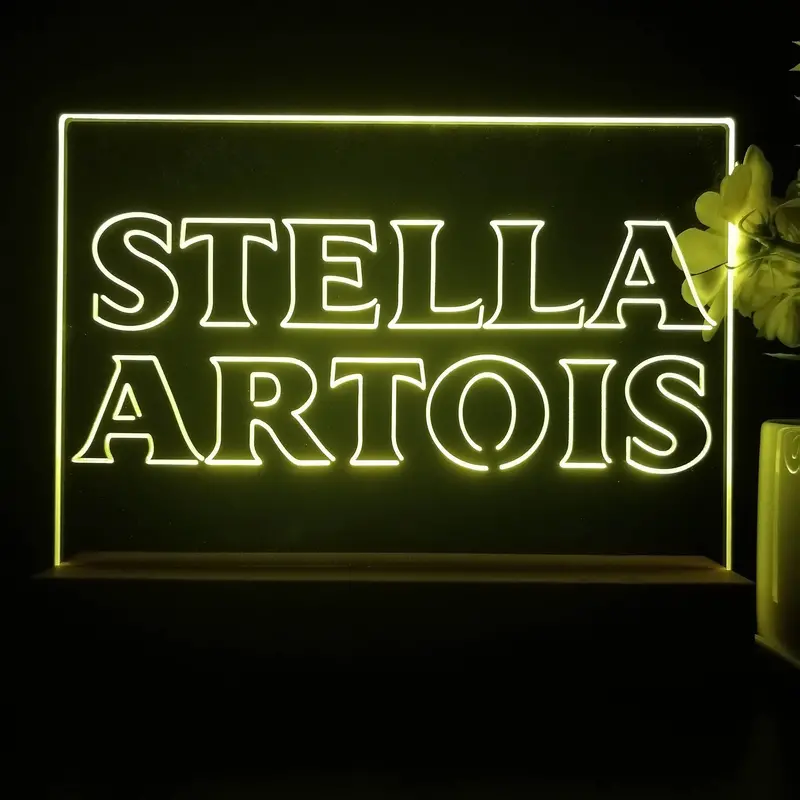 Stella Artois Beer Neon Sign Pub Bar Lamp 1