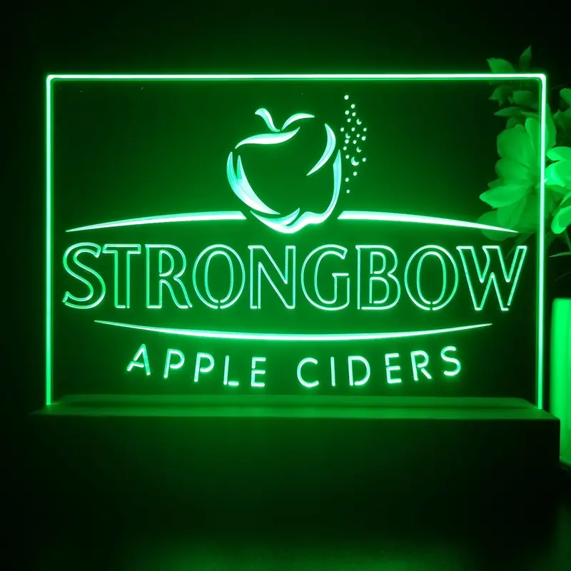 Strongbow Apple Ciders Neon Sign Pub Bar Decor Lamp 1