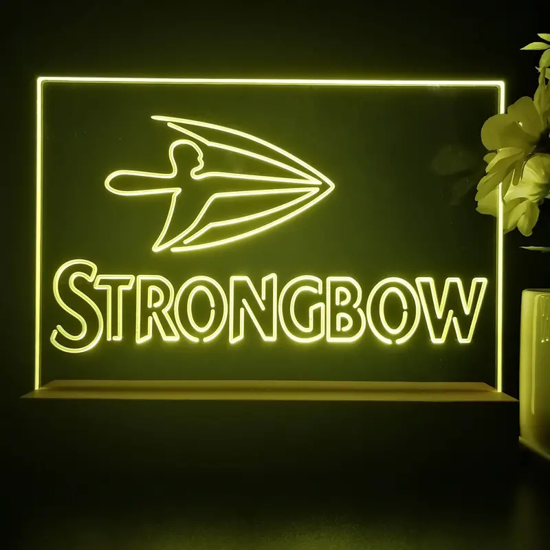 Strongbow Beer Neon Sign Pub Bar Lamp 1