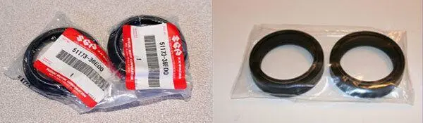 Suzuki Rm125 Rm250 Year 2000 Only Fork Seal Dust Seal Set 1
