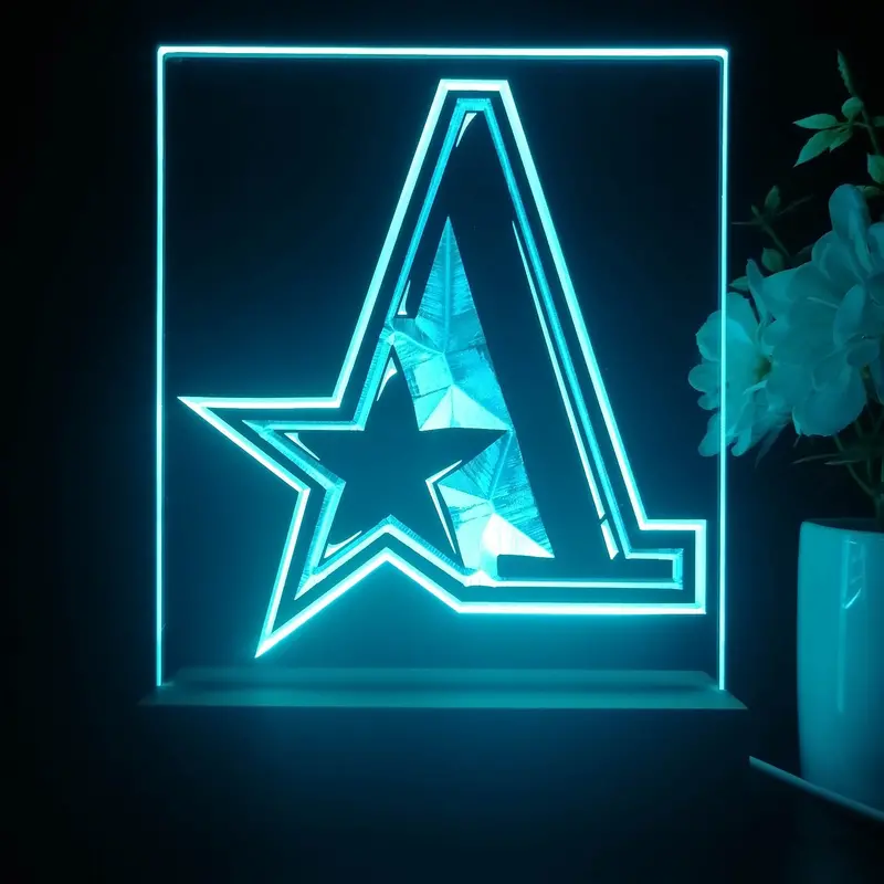 Team Aster 3D Illusion Night Light Desk Lamp 1
