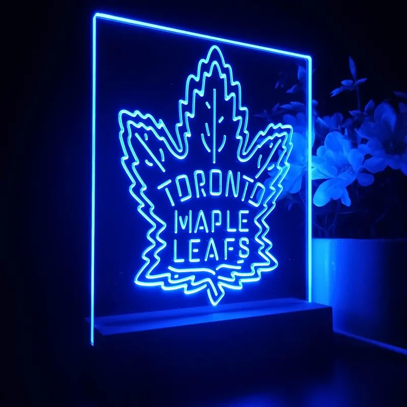 Toronto Maple Leaf Night Light Neon Pub Bar Lamp 1