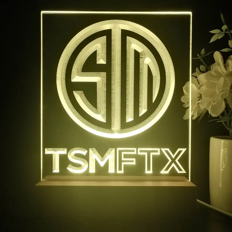 Tsm Team 3D Illusion Night Light Desk Lamp 1