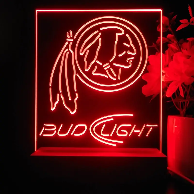 Washington Night Light Neon Pub Bar Lamp 1