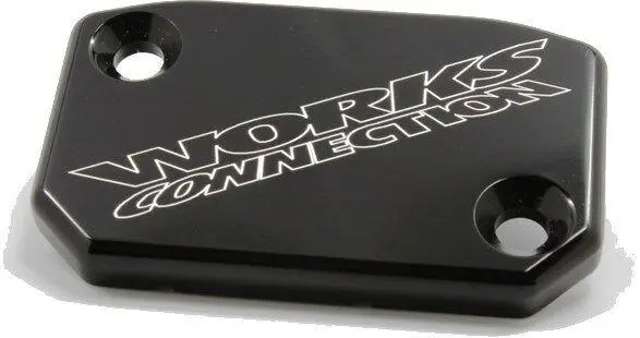 Works Connection 21-045 Black Front Brake Master Cylinder Cover Cap Made In Usa 1