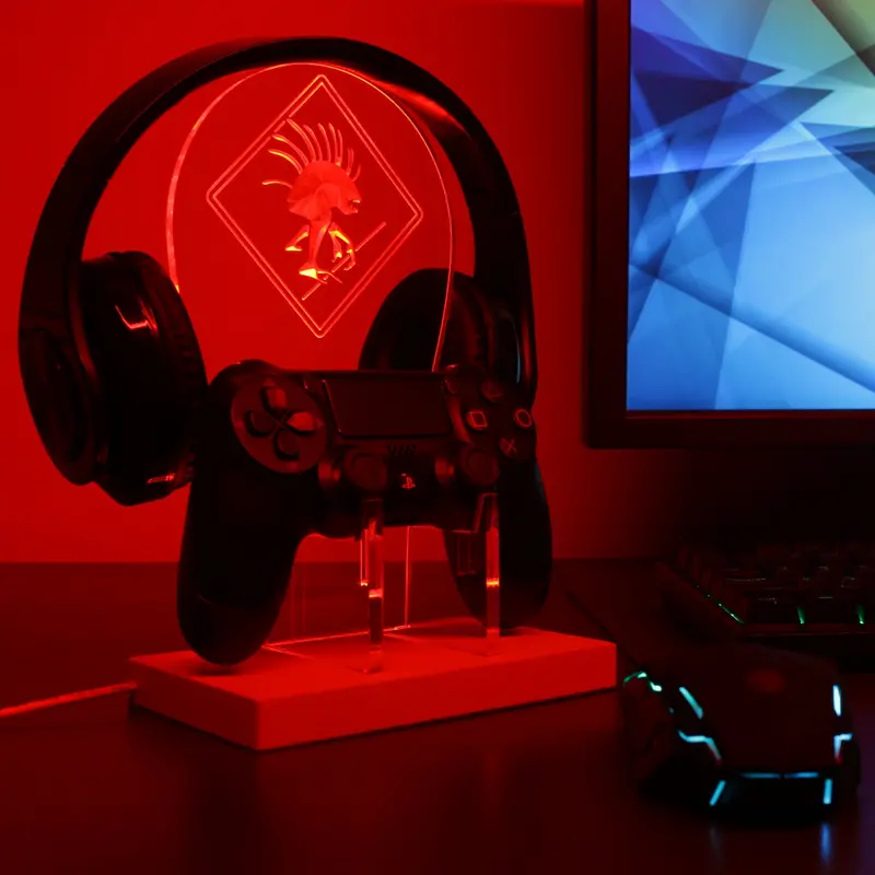 World Of Warcraft Murloc Led Gaming Headset Controller Stand 1