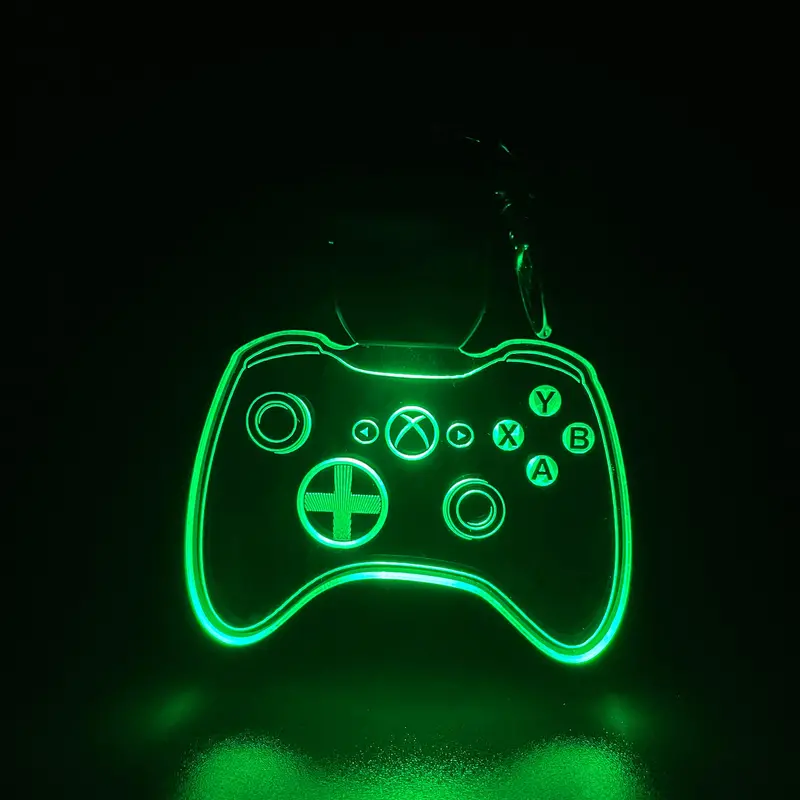 Xbox Controller Led Light Acrylic Keychain , Christmas Tree Ornament 2