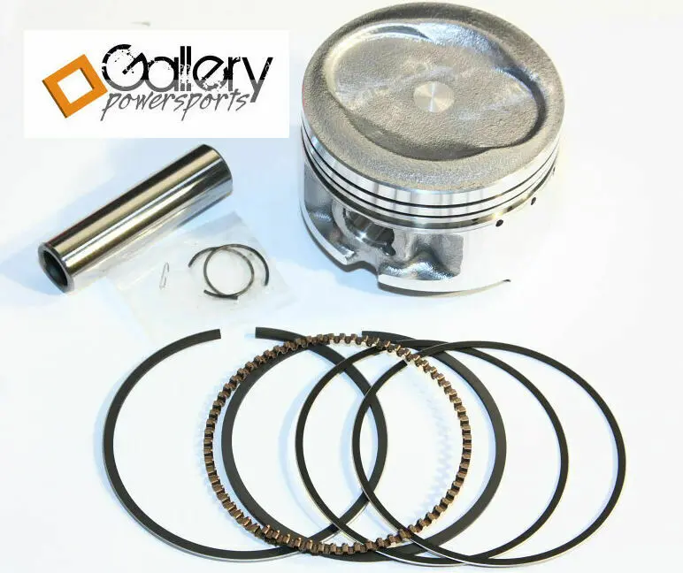 Yamaha Yfm225 Moto-4  86-88 Piston And Ring Kit .020" 0.50Mm Oversize 70.50Mm 1