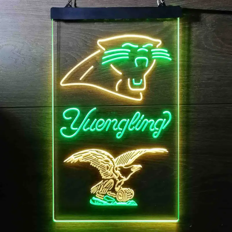 Yuengling Bar Carolina Panthers Est. 1995 Neon-Like Led Sign 1