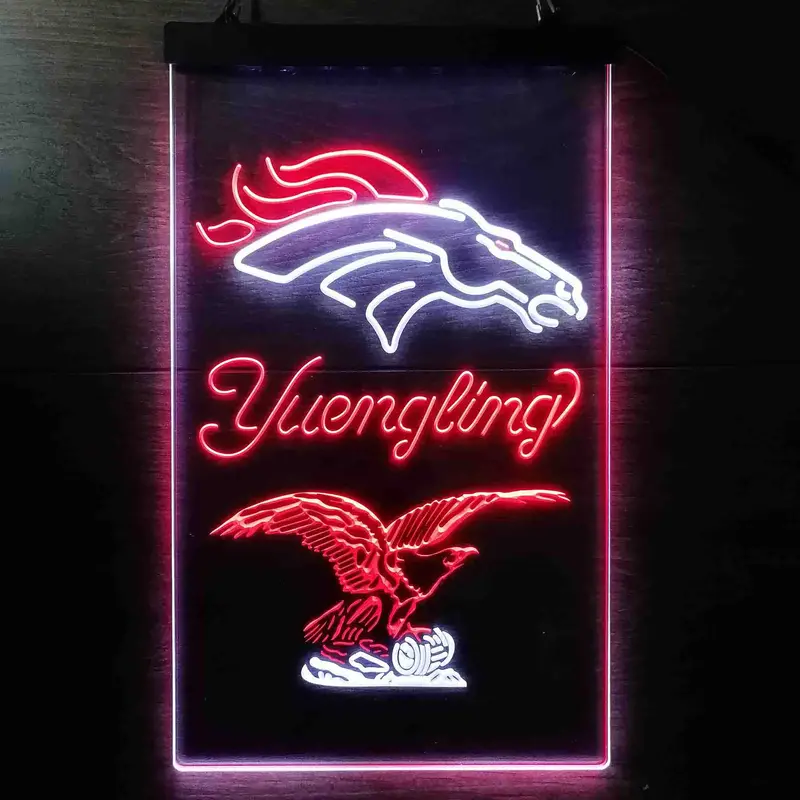 Yuengling Bar Denver Broncos Est. 1960 Neon-Like Led Sign 1