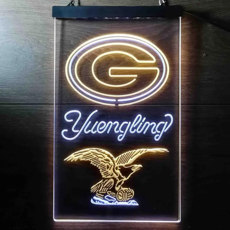 Yuengling Bar Green Bay Packers Est. 1919 Neon-Like Led Sign 1