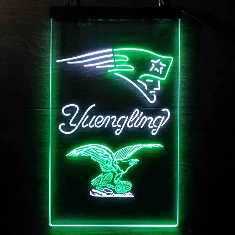 Yuengling Bar New England Patriots Est. 1960 Neon-Like Led Sign 1