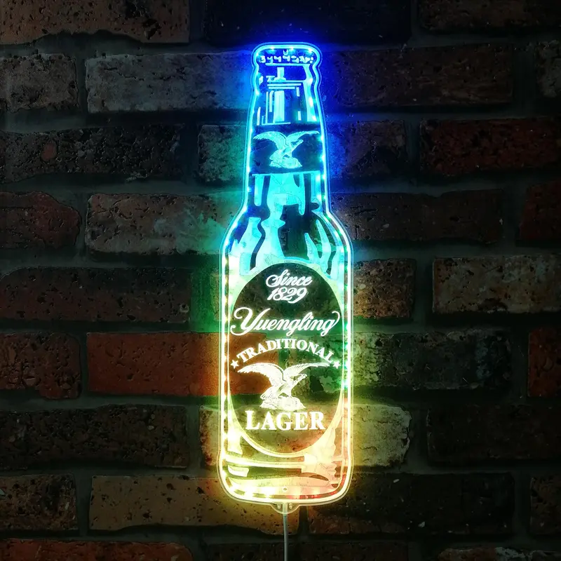 Yuengling Lager Bar Neon Led Sign With Dynamic Rgb Colors 1