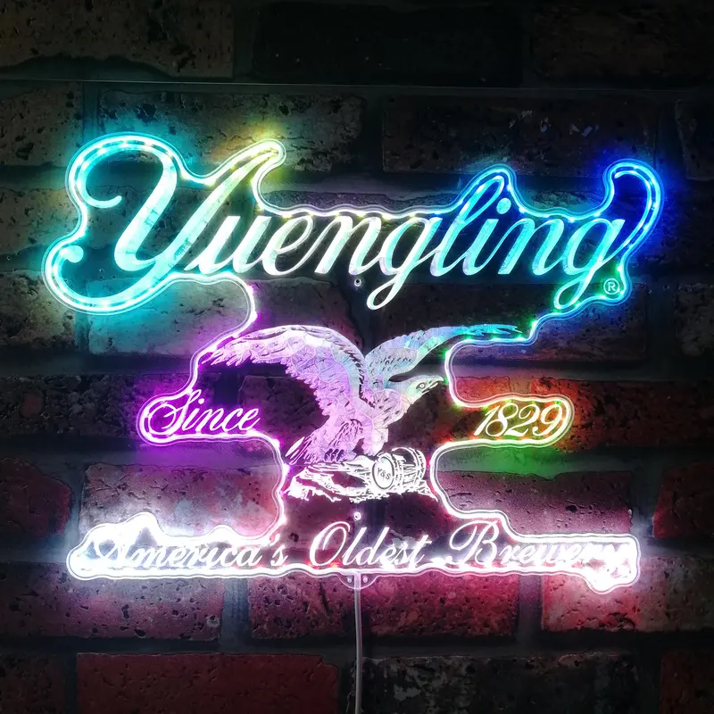 Yuengling Neon Led Sign With Dynamic Rgb Colors 1