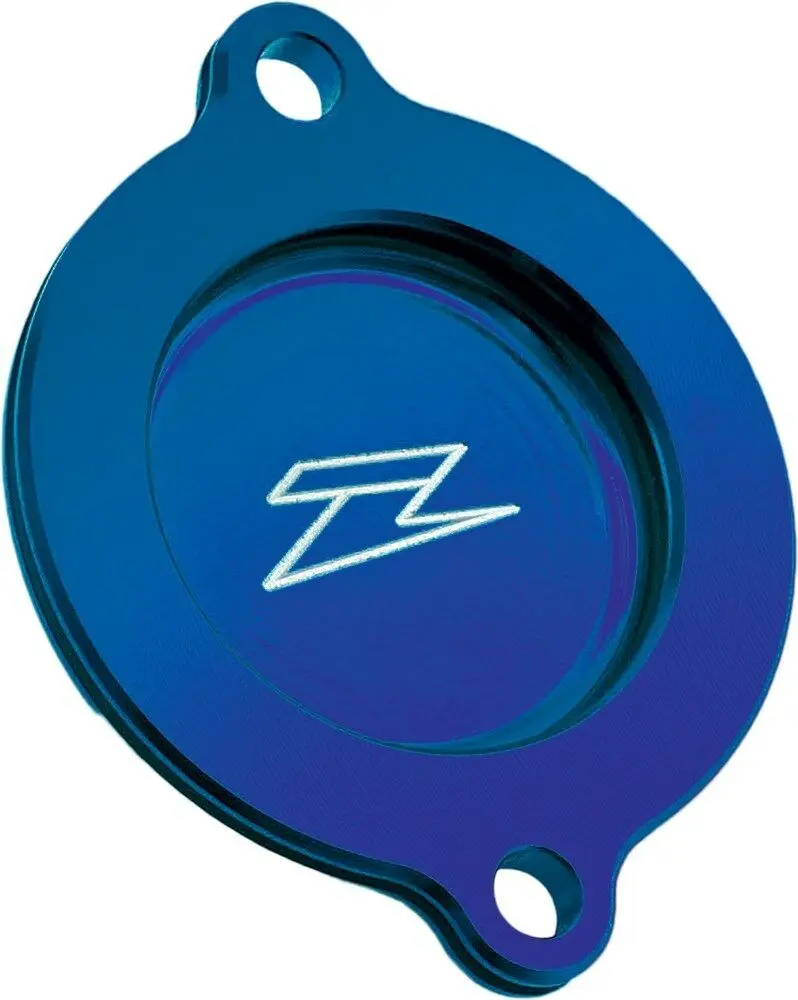 Zeta Ze90-1312 Blue Anodized Oil Filter Cover Yamaha Wr250r Wr250x 2007-2017 1