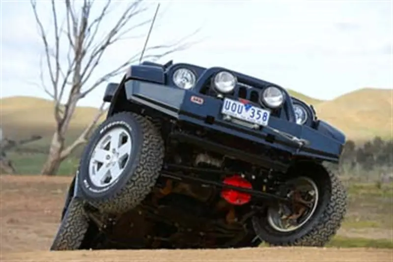 Arb 3450210 Front Winch-Mount Bull Bar Bumper With Rocker Protection And Integrated Winch Plate 1