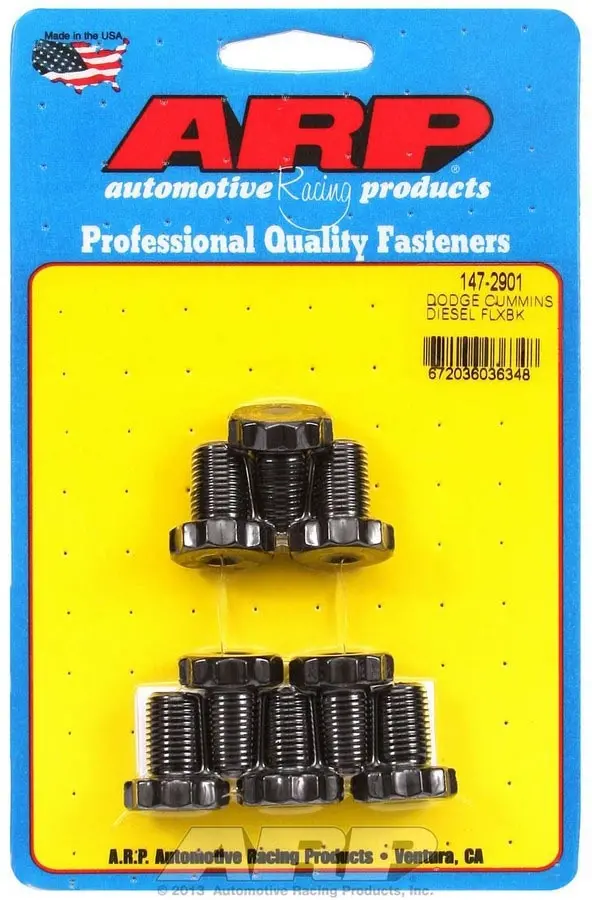 Arp 147-2901 Flexplate Bolt Kit – Designed For Dodge 5.9L Cummins Diesel Engines 1