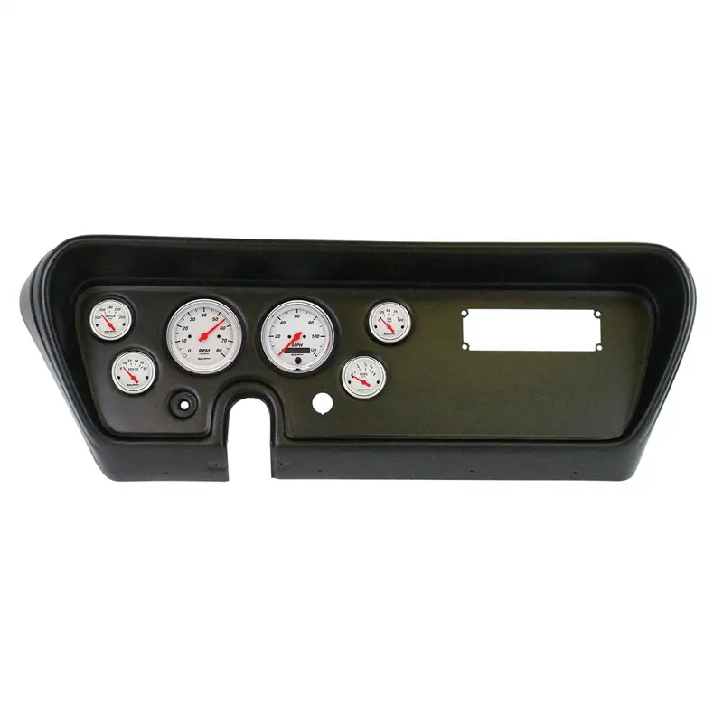 Autometer 2111-03 Direct-Fit Dash Mount Kit For 1966 Pontiac Gto – Arctic White Finish 1