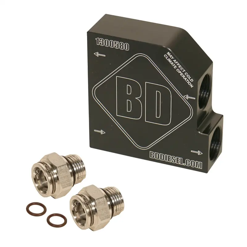 Bd Diesel 1061528 Transmission Oil Cooler Bypass Eliminator Kit 1