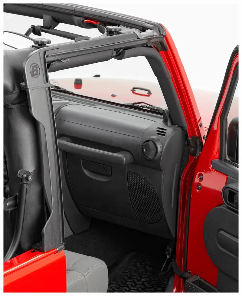 Bestop Door Surround Kit For 2010–2018 Jeep Wrangler Jk 4-Door (Set Of 4) 1