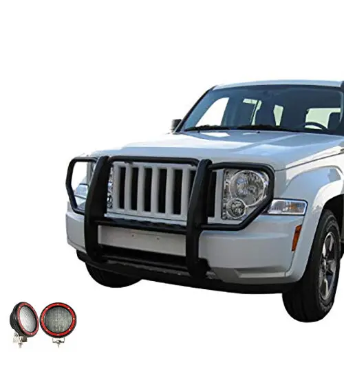Black Horse Off-Road 17A086400A-Plfr One-Piece Black Steel Skid Plate 1
