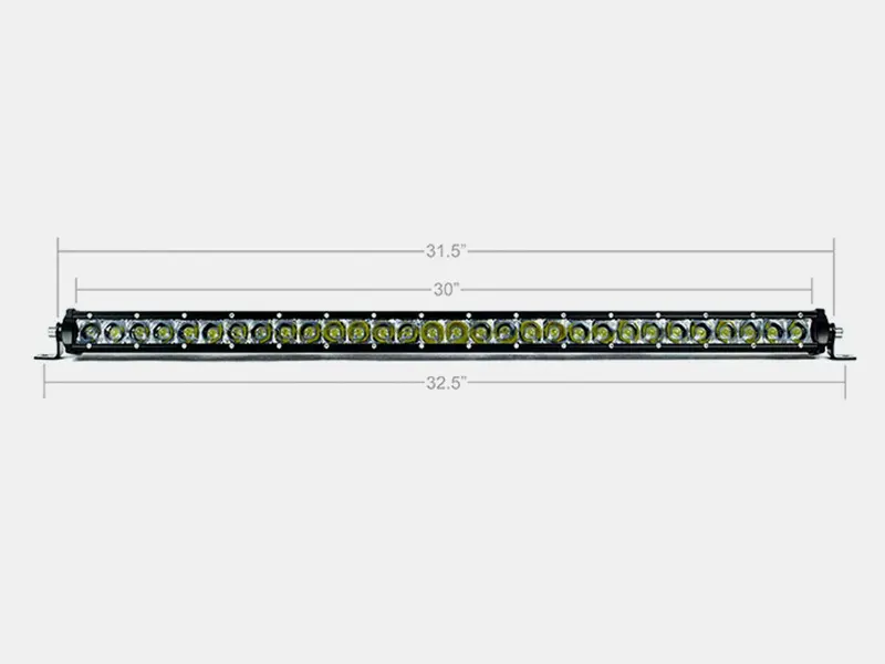 Cali Raised Led Cr2310 – 32-Inch Slim Single-Row Amber Led Light Bar (15,000 Lumens) 1
