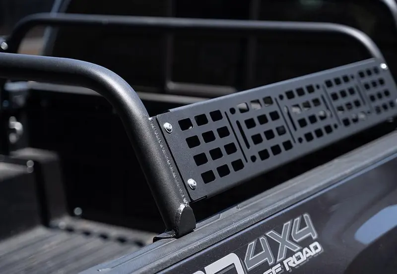 Cali Raised Led Overland Bed Bars – Flat-Profile Powder-Coated Mounting Rails For 2005–2021 Toyota Tacoma 1