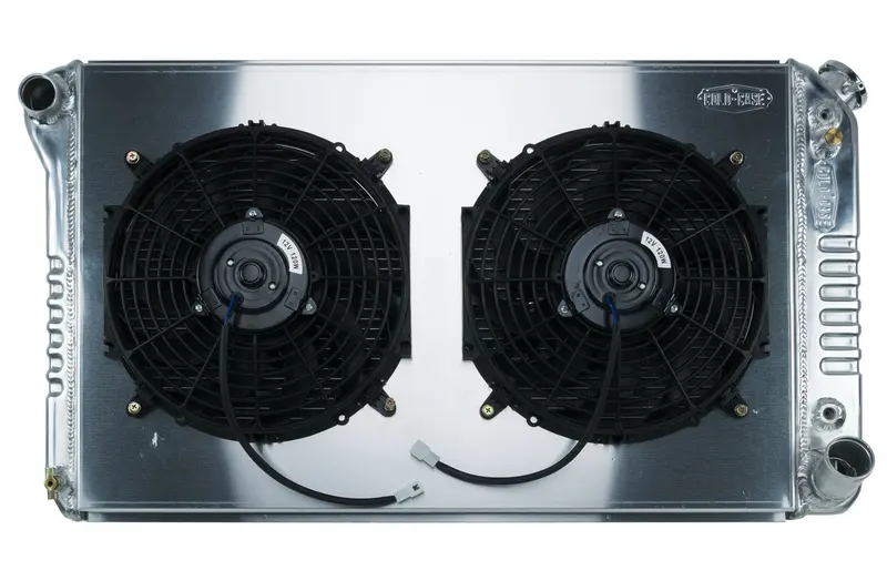 Cold Case Radiators Gmt558Ak – Aluminum Radiator & 12-Inch Fan Combo For 1967–1976 Chevy/Gmc Pickups 1