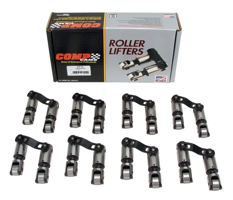 Comp Cams 819-16 Endure-X Solid Roller Lifter Set – Precision-Machined For Chevrolet Big Block Engines 1
