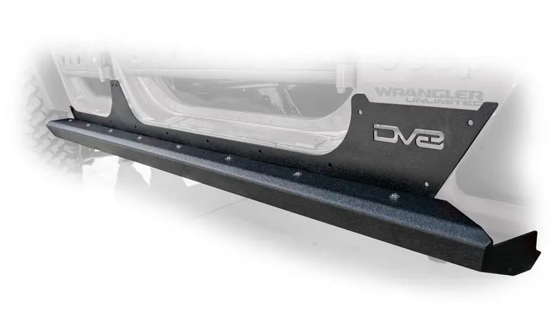 Dv8 Offroad Rocker Panel Guards With Rock Skins – Jeep Jl (2018–Present), 4-Door 1