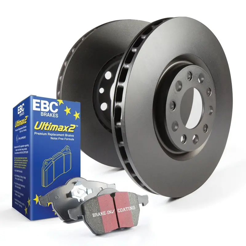 Ebc Brakes S1Kr1161 Ultimate Brake Kit – Ultimax2 Pads + Rk Series Drilled & Slotted Rotors 1