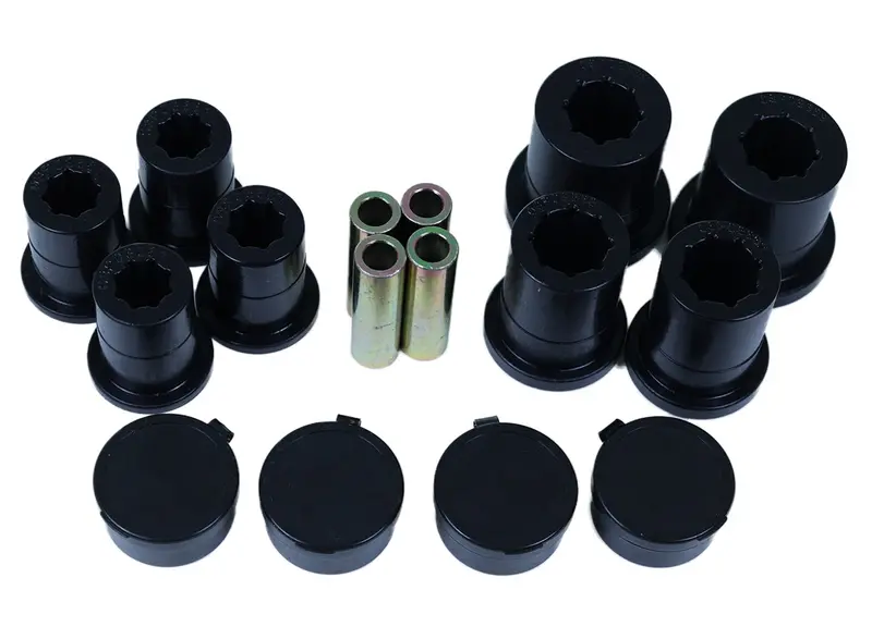 Energy Suspension 8.3142G Front Control Arm Bushing Kit – Polyurethane, Black 1