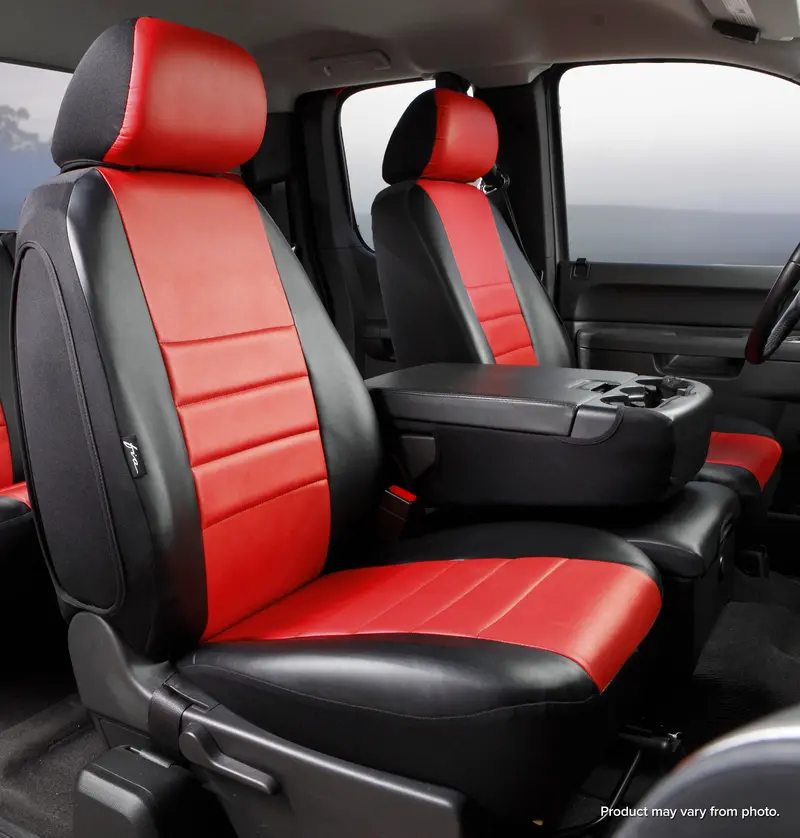 Fia Sl68-36 Red Leatherlite Custom Seat Covers – Premium Fit And Finish 1