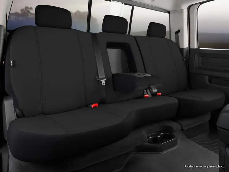 Fia Sp82-54 Seat Protector Custom Cover – Black Split Bench (40/60), Premium Fit & Finish 1