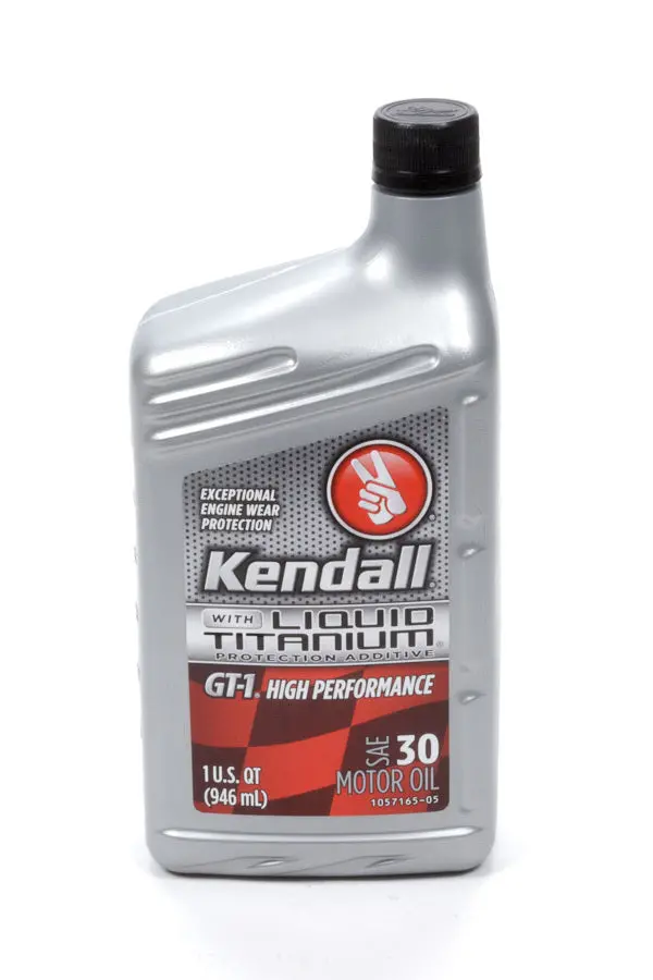 Kendall Gt-1 Heavy-Duty 30W Motor Oil – 1-Quart High-Performance Formula 1
