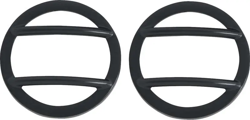 Kentrol 50008 Powder-Coated Black Side Marker Covers For 2007–2018 Jeep Wrangler Jk 1
