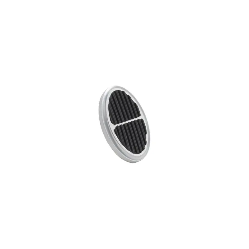 Lokar Bag-6109 Brushed Billet Aluminum Oval Dimmer Switch Cover 1