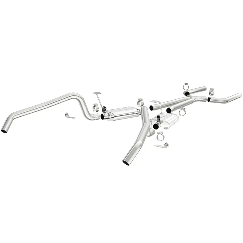 Magnaflow Street Series Crossmember-Back Exhaust – Stainless Steel, Aggressive Tone & Flow 1