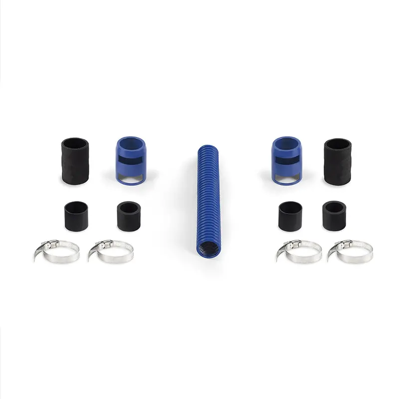 Mishimoto Universal Radiator Hose Kit – 12" Flexible Stainless Steel, Blue (Mmah-U12Bl) 1