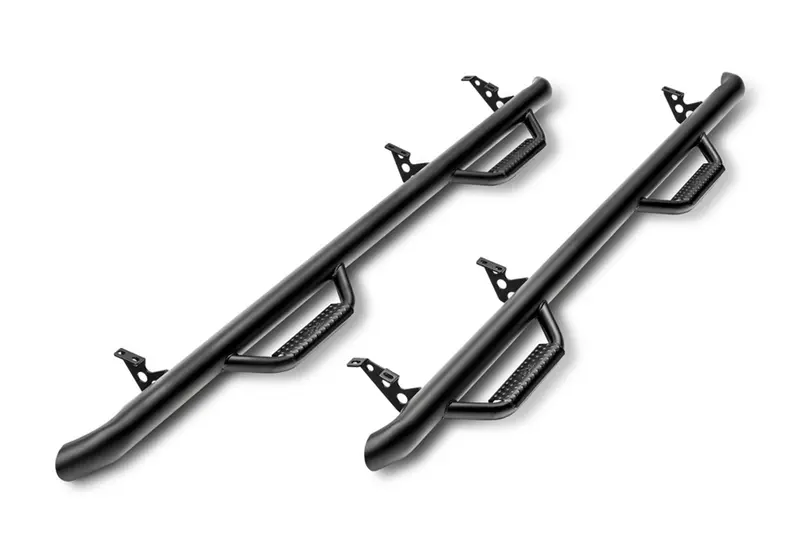 N-Fab D1589Qc-Tx Nerf Steps – 2-Step Side Bars For Ram 1500 (2015–2021 Quad Cab, 6'4" Bed) 1
