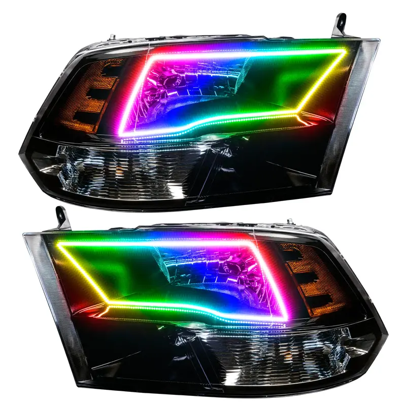 Oracle Lighting 7121-334 Colorshift Smd Headlights With Black Bezel (Controller Not Included) 1