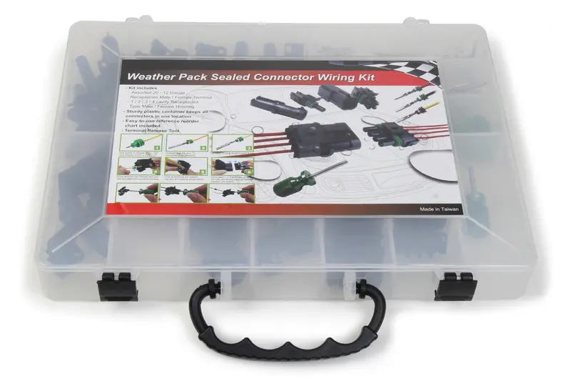 Pertronix A2020 Weatherpack Connector Kit – 209-Piece Automotive Electrical Set 1