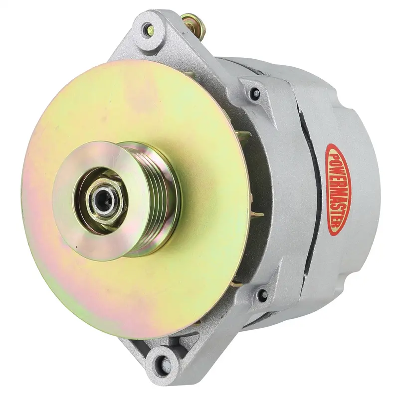 Powermaster 8-46100-347 High-Output Alternator – 160-Amp, Compact Design 1