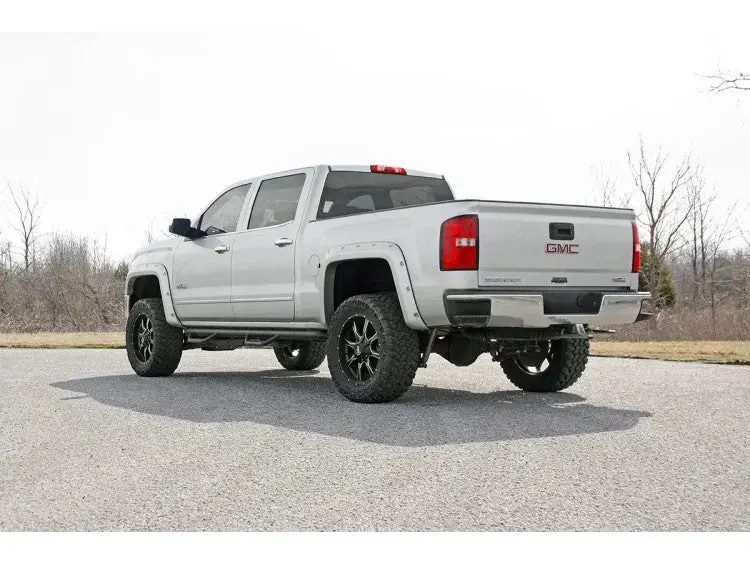 Rough Country 22470 5-Inch Lift Kit With V2 Monotube Shocks – For 2014–2018 Silverado/Sierra 1500 4Wd 1