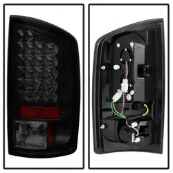Spyder Auto 5078094 Led Tail Light Assembly – Black Smoke Lens Finish 1