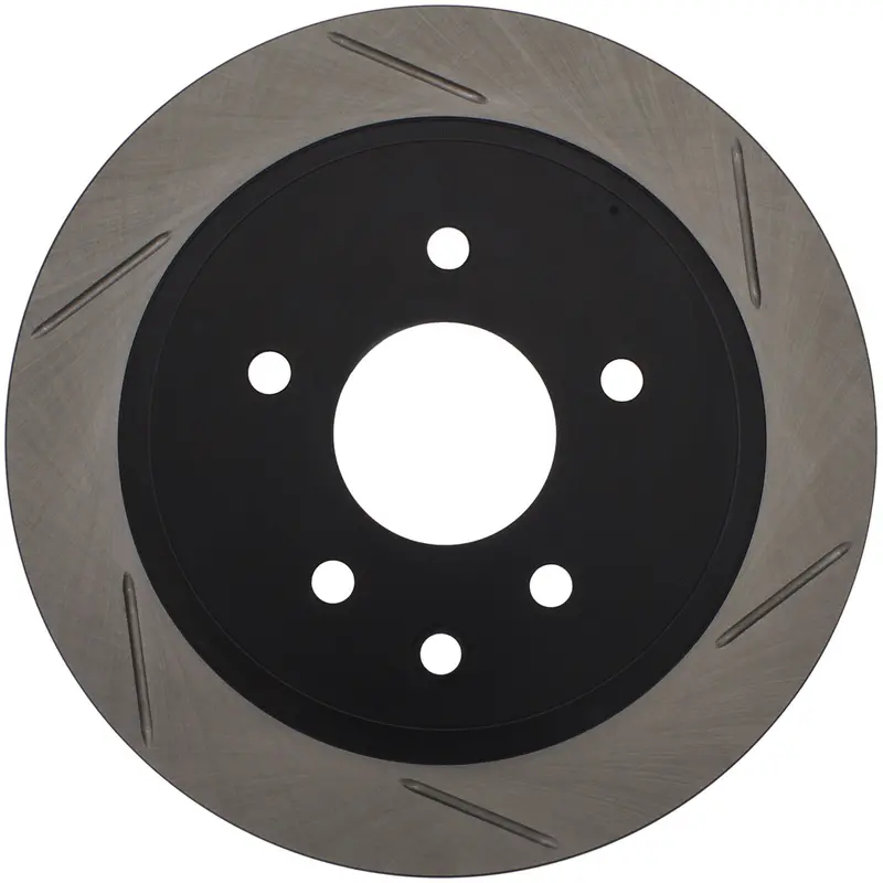 Stoptech 126.42077Sl Rear Left Sport Slotted Brake Rotor 1